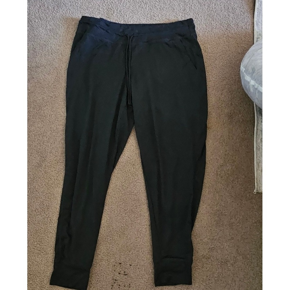 Lole Womens XL Charcoal Gray‎ Heather Joggers Drawstring Activewear Pants